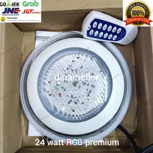 LAMPU KOLAM RENANG RGB LED 24 WATT UNDERWATER 24 WATT SWIMMING POOL