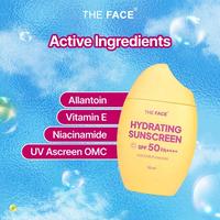 Gambar THE FACE HYDRATING SUNSCREEN SPF 50 PA++++ 50ML dari YuliaKosmetikSemarang Kota Semarang 4 Tokopedia