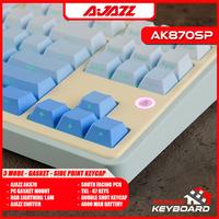 Gambar MECHANICAL KEYBOARD - AJAZZ AK870 SP - TKL 87 KEYS - SIDE PRINT - 3 MODE - BLUE SP dari Rumah-Keyboard Kota Administrasi Jakarta Barat 3 Tokopedia