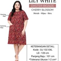 Gambar Lily White Daster Lengan Jumbo XXL dari Violinpgs Kota Surabaya 2 Tokopedia