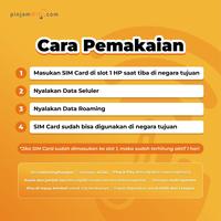 Gambar PINJAM WIFI Sim Card Singapore Malaysia Internet Daily Quota | Simcard Singapura kuala lumpur Internet kuota harian - 3 Days, 500MB/Day dari Pinjam WiFi Kota Administrasi Jakarta Pusat 2 Tokopedia