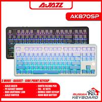 Gambar MECHANICAL KEYBOARD - AJAZZ AK870 SP - TKL 87 KEYS - SIDE PRINT - 3 MODE - BLUE SP dari Rumah-Keyboard Kota Administrasi Jakarta Barat 1 Tokopedia