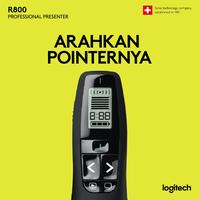 Gambar Logitech R800 Remote Pointer Presentasi Wireless Laser Hijau dari JnJ Online Kota Administrasi Jakarta Pusat 2 Tokopedia