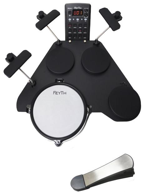 Gambar FEYTH FPD-011 FPD011 PORTABLE ELECTRIC DRUM WITH NEW PEDAL BMJ dari Bandar Musik Jakarta BMJ Kota Administrasi Jakarta Pusat Tokopedia