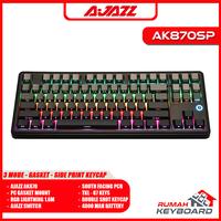 Gambar MECHANICAL KEYBOARD - AJAZZ AK870 SP - TKL 87 KEYS - SIDE PRINT - 3 MODE - BLUE SP dari Rumah-Keyboard Kota Administrasi Jakarta Barat 5 Tokopedia