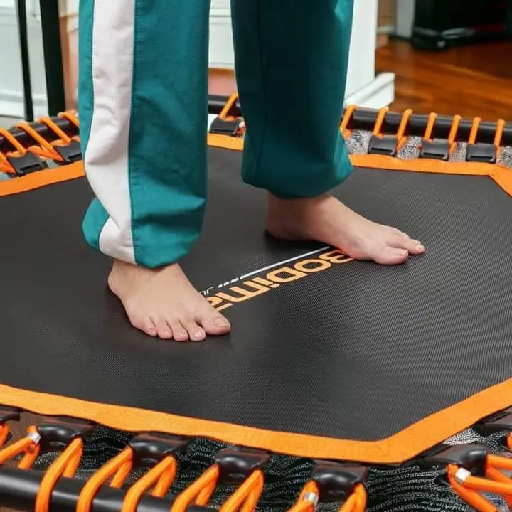 Bodimax Jump Fit Trampoline Alat Olahraga Portable, Area Lompatan Luas dan Stabil kokoh dan kuat untuk anak dan dewasa 1