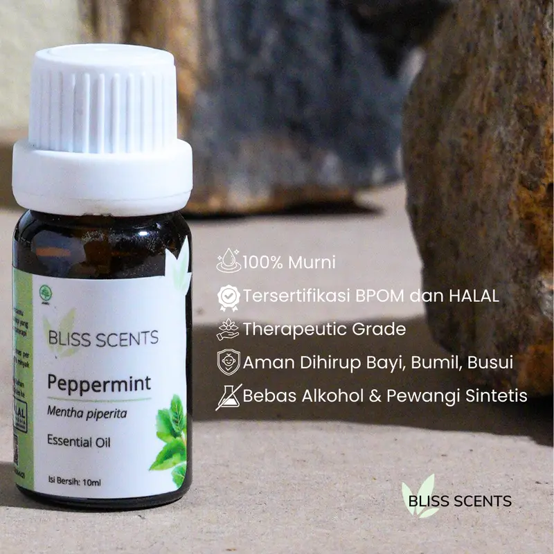 Peppermint Essential Oil Diffuser Aromatherapy Aromaterapi 3