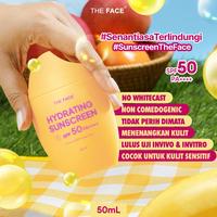 Gambar THE FACE HYDRATING SUNSCREEN SPF 50 PA++++ 50ML dari YuliaKosmetikSemarang Kota Semarang 2 Tokopedia