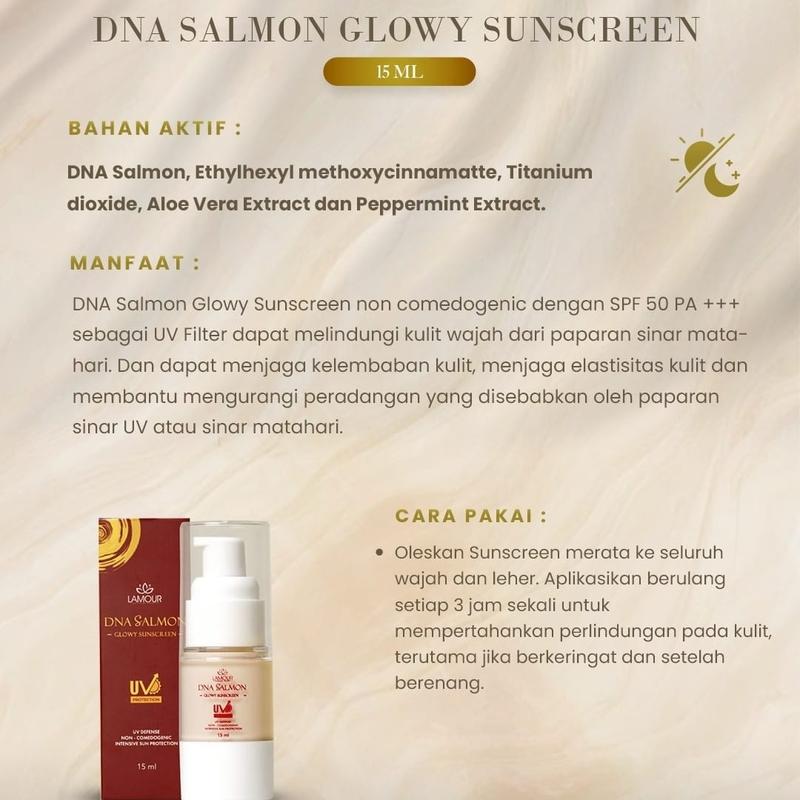 DNA SALMON LAMOUR SUNSCREEN 50 SPf - Shop | Tokopedia