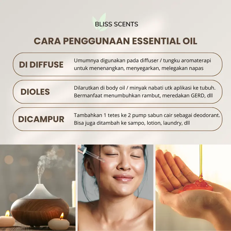 Peppermint Essential Oil Diffuser Aromatherapy Aromaterapi 6