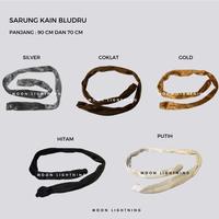 Gambar Kain bludru / sarung rantai lampu gantung dari moon lightning Jakarta Utara 1 Tokopedia