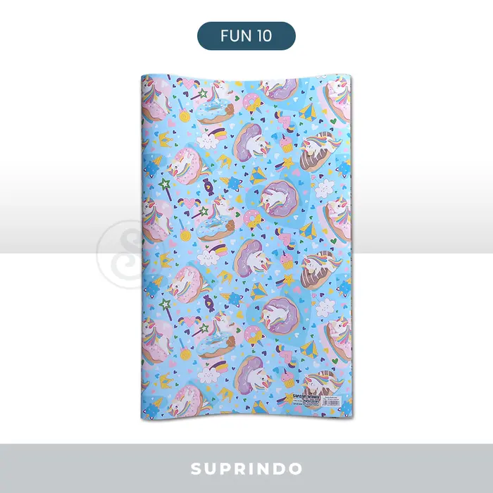 Gambar (10 lbr) KERTAS KADO MOTIF F 63.5 x 49.5 cm dari Suprindo Kota Administrasi Jakarta Utara 3 Tokopedia