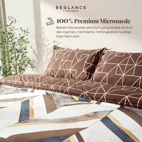 Gambar BEGLANCE Bedcover Set 160/180 Microtex Premium Microsuede Apulia 30cm - 160 x 200 dari Kamar Rumahku Kab. Bandung 2 Tokopedia