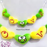 Gambar boneka hiasan mobil kaca dari charlotte bowtique Kota Administrasi Jakarta Barat 3 Tokopedia