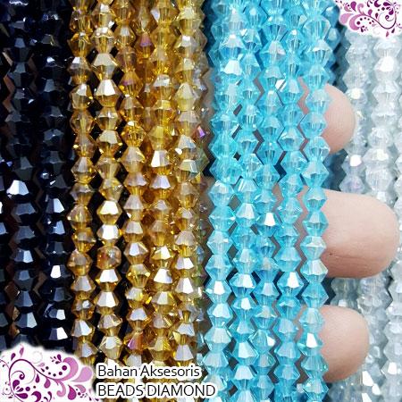 Gambar BEADS DIAMOND isi 24 dari charlotte bowtique Kota Administrasi Jakarta Barat Tokopedia
