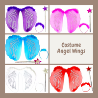 Gambar ANGEL WINGS - KOSTUM SAYAP ANGEL dari charlotte bowtique Kota Administrasi Jakarta Barat 1 Tokopedia
