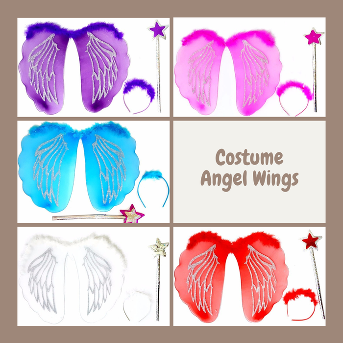 Gambar ANGEL WINGS - KOSTUM SAYAP ANGEL dari charlotte bowtique Kota Administrasi Jakarta Barat Tokopedia