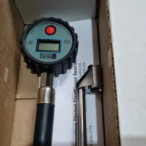 Haltec GA-850-370 Tire Pressure Gauge Digital Standard Bore Untuk Truk Bis Mobil Motor Compactor Tractor Traktor
