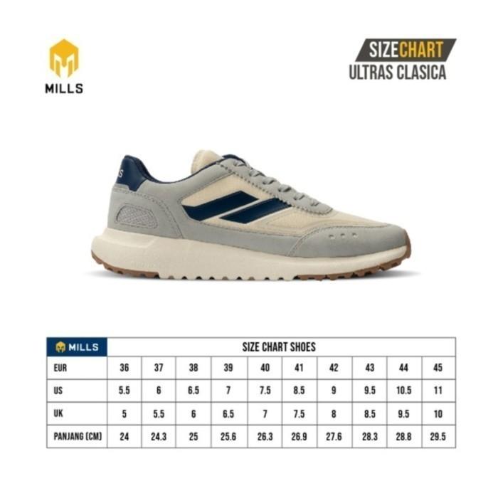 Product Introduction of Sepatu Casual Sneakers Mills Ultras Clasica Olive Broken White Original 0