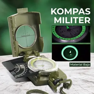 ROBESBON Kompas Militer dengan Clinometer