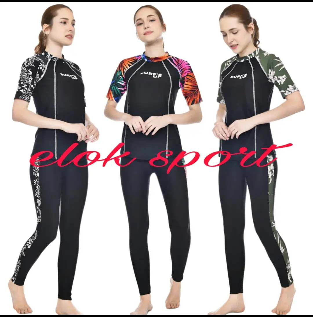 baju renang dewasa baju renang setelan atas bawah baju renang panjang baju renang diving baju surfing baju renang STL MRQ