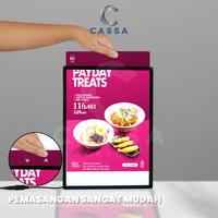 Gambar Frame Display Poster Led Slim Light Box Lightpad - A4 - Bingkai Hitam dari Cassa Acrylic Kota Administrasi Jakarta Selatan 4 Tokopedia