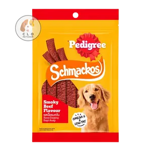 Pedigree meat jerky strap smoky beef