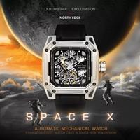 Gambar NORTH EDGE SPACE X Jam Tangan Pria Matic Otomatis Jam Skeleton Baja dari NORTH EDGE OFFICIAL STORE Kota Administrasi Jakarta Pusat 3 Tokopedia