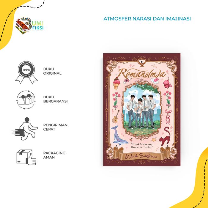 Gambar PRE ORDER Buku Novel - ROMANS(M)A - Windi Sulistriani - Loveable - Bumifiksi 07 Juni 2024 dari BumifiksiJogjakarta Kab. Sleman Tokopedia