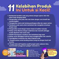 Gambar DM Bookstore - Buku Dongeng Islami Pengantar Tidur Hardcover Untuk Anak Usia 3+ Tahun dari DM Bookstore Kota Surakarta 4 Tokopedia