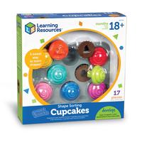 Gambar Learning Resources Smart Snacks Shape Sorting Cupcakes Fun Way to Learn Shapes & Colors, Belajar Bentuk Dan Warna Dengan Kue Mangkuk dari Learning Resources Indonesia Kota Tangerang 1 Tokopedia