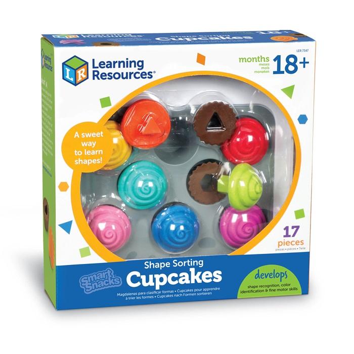 Gambar Learning Resources Smart Snacks Shape Sorting Cupcakes Fun Way to Learn Shapes & Colors, Belajar Bentuk Dan Warna Dengan Kue Mangkuk dari Learning Resources Indonesia Kota Tangerang Tokopedia