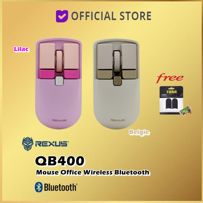 Gambar Rexus QB400 Mouse Office Wireless Bluetooth QB 400 - Lilac dari Dunia Mas Computer Kota Administrasi Jakarta Barat Tokopedia