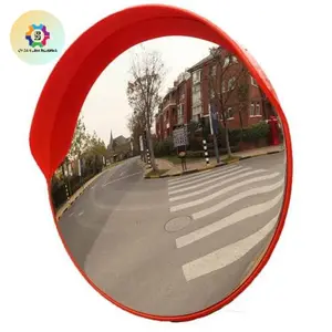 Convex Mirror Outdoor 100CM dengan Topi Bahan Tebal PVC & Polycarbonate Tahan Cuaca Aman dari Pecah saat Pengiriman