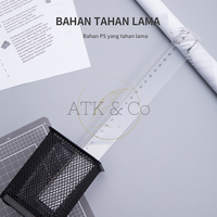 Gambar Penggaris Plastik Deli 30cm E6230 - Plastic Ruler Deli 30 cm dari ATK & Co Kota Bandung 2 Tokopedia