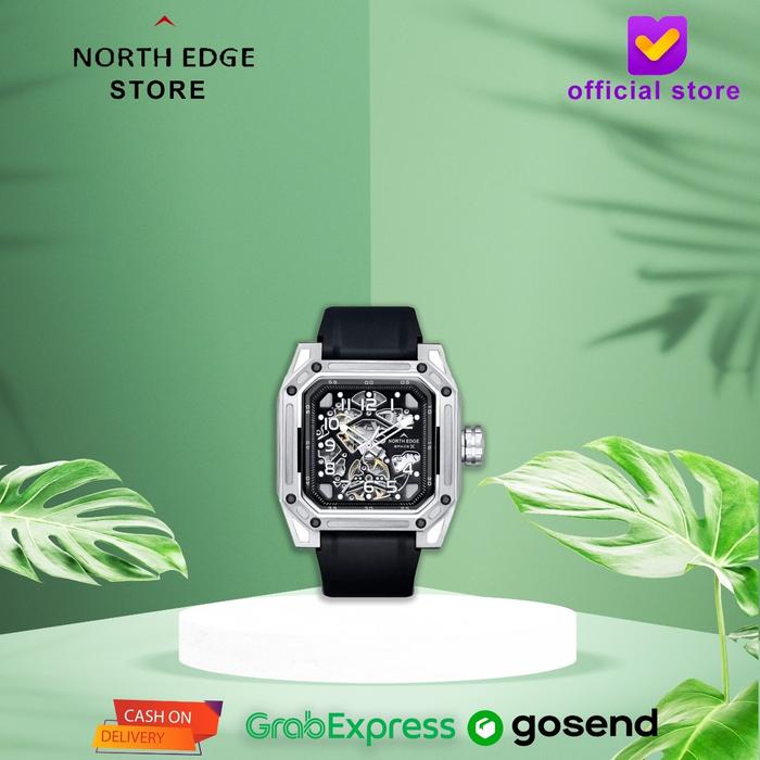 Gambar NORTH EDGE SPACE X Jam Tangan Pria Matic Otomatis Jam Skeleton Baja dari NORTH EDGE OFFICIAL STORE Kota Administrasi Jakarta Pusat Tokopedia