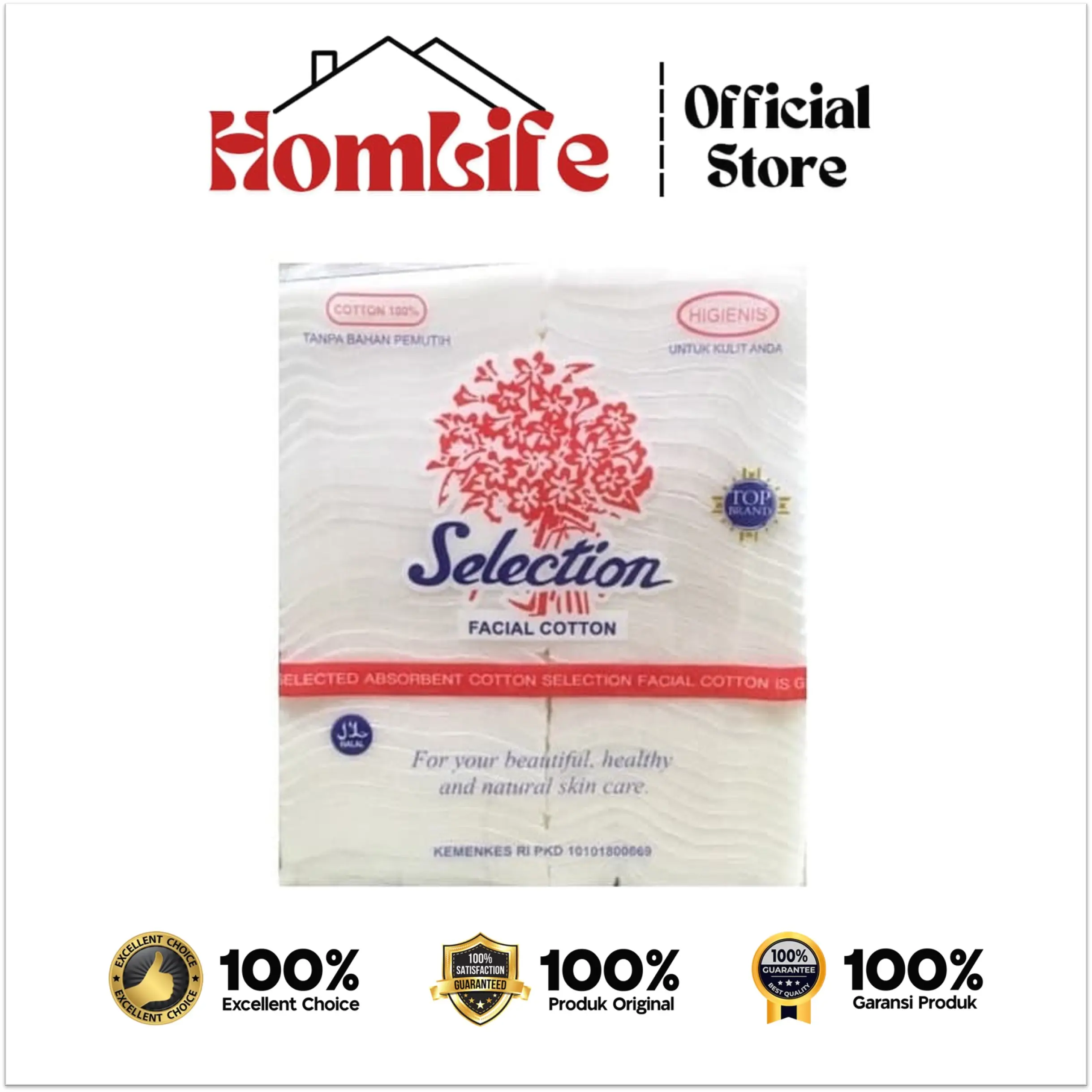 Selection Facial Cotton - Kapas Wajah