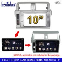 Gambar Frame Head Unit Toyota Landcruiser Prado 2013-2017 10 Inch Bingkai Panel TV Mobil dari Brainbox Car and Home Kota Batam 2 Tokopedia