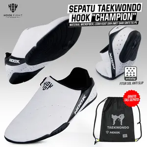 Sepatu Taekwondo Hook Tae Kwon Do Shoes Dewasa Kuat Ringan dan Elastis Sepatu Hook Profesional