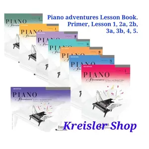 Piano adventure Lesson book from Primer to lesson 5 Piano Adventures