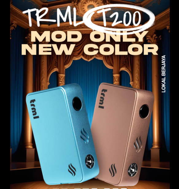 Jual TRML T200 Box Mod By trml - Lizard Green - Kota Administrasi Jakarta  Selatan - Rayvaporid | Tokopedia