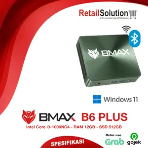 Mini PC Kit - BMAX MaxMini B6 Plus Intel Core i3-1000NG4 12/512 GB Windows 11