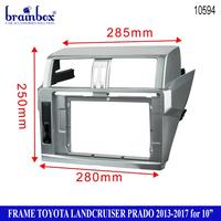 Gambar Frame Head Unit Toyota Landcruiser Prado 2013-2017 10 Inch Bingkai Panel TV Mobil dari Brainbox Car and Home Kota Batam 3 Tokopedia