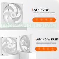 Gambar ID Cooling AS-120-W I AS-140-W  - Silent Top Performance PWM Fan Case - 120mm - Single  dari Duta Mandiri Infokom Kota Administrasi Jakarta Pusat 3 Tokopedia