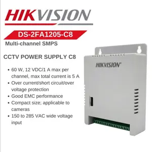 Power Supply  Hikvision 8ch - DS-2FA1205-C8