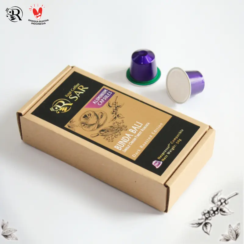 Paket Hemat - Nespresso Compatible Coffee Capsules - Robusta Tidak Masam by Kopi Coffee SAR - Kopi Kapsul 2