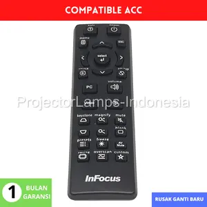 Remote Projector Proyektor InFocus IN112x IN114x IN116x