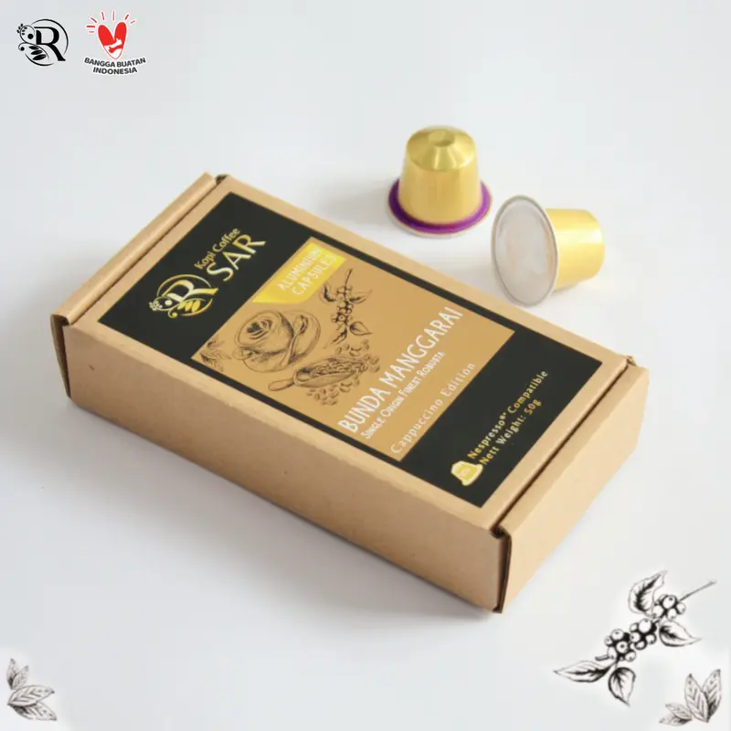 Paket Hemat - Nespresso Compatible Coffee Capsules - Robusta Tidak Masam by Kopi Coffee SAR - Kopi Kapsul 6