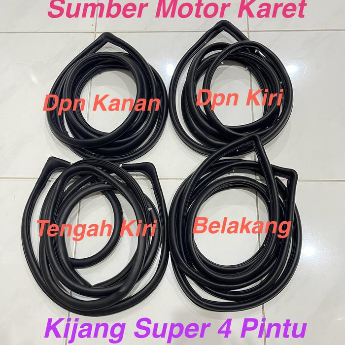 Gambar Paket Karet Pintu Kijang Super (4Pintu) dari Sumber Motor Karet Kota Administrasi Jakarta Barat Tokopedia