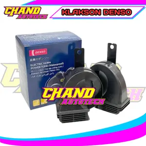 Klakson Keong Original DENSO Waterproof Stereo Tahan Air Untuk MOBIL & MOTOR Klakson / Horn Mobil DENSO Waterproof / Keong Waterproof 12 V Klakson Keong Trumpet DENSO Power Tone 12V